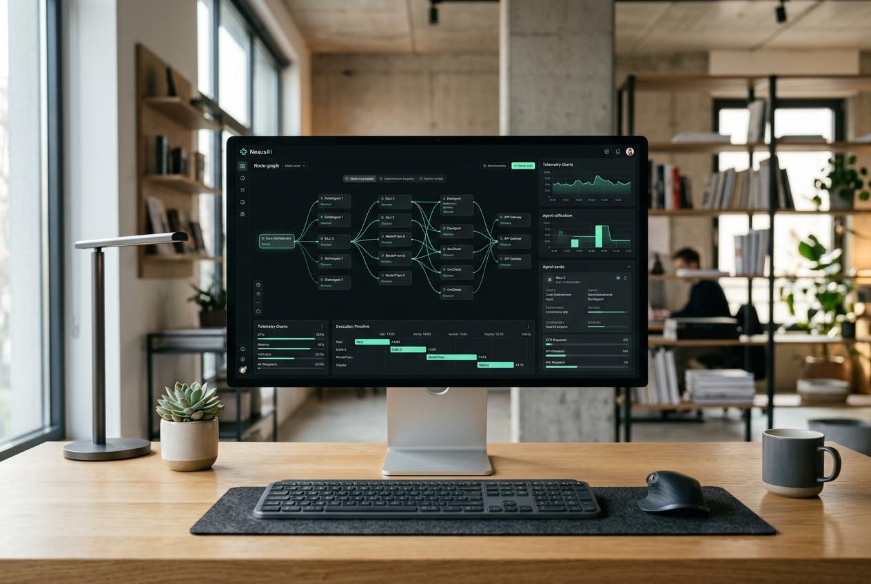 NexusAI — Multi-Agent AI Workflow Hub