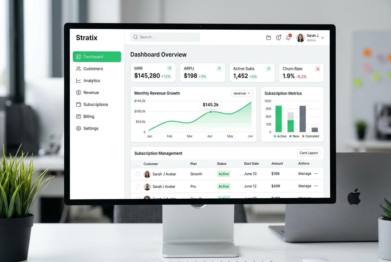 Stratix — Revenue & Growth Analytics